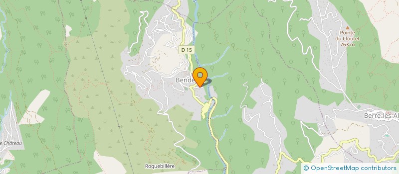 localisation de l'entreprise LA SOUTRANA  BENDEJUN