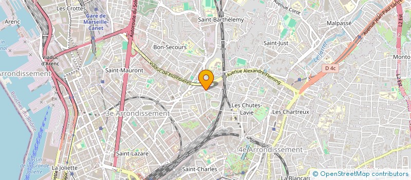 localisation de l'entreprise LA SPERANZA à MARSEILLE
