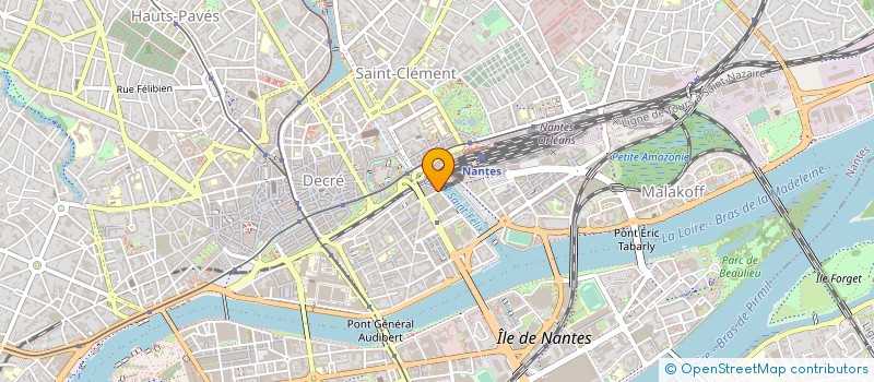 localisation de l'entreprise LA SPIRALE DE CAROLINE à NANTES