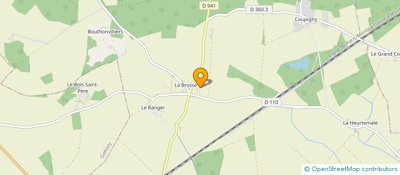 localisation de l'entreprise LA SPIRALE GOURMANDE à UNVERRE