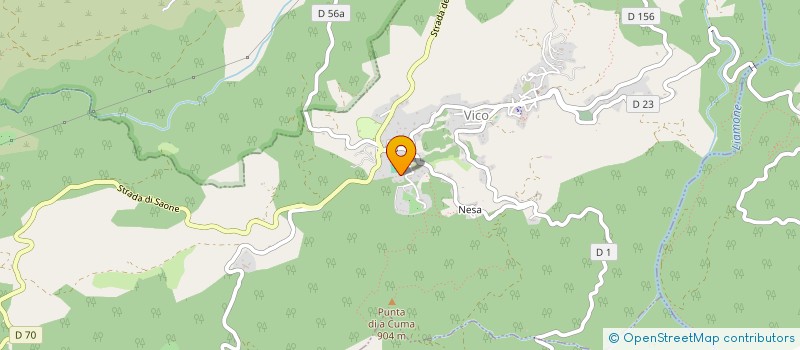 localisation de l'entreprise LA SPOSATA  VICO