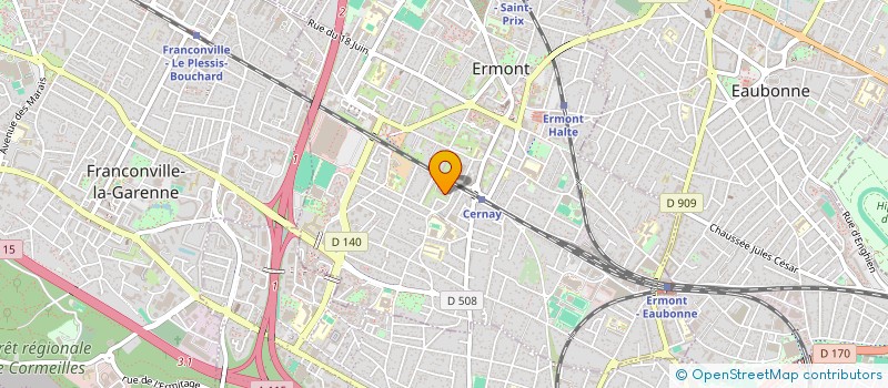 localisation de l'entreprise LA SPRINGBOK CIE  ERMONT