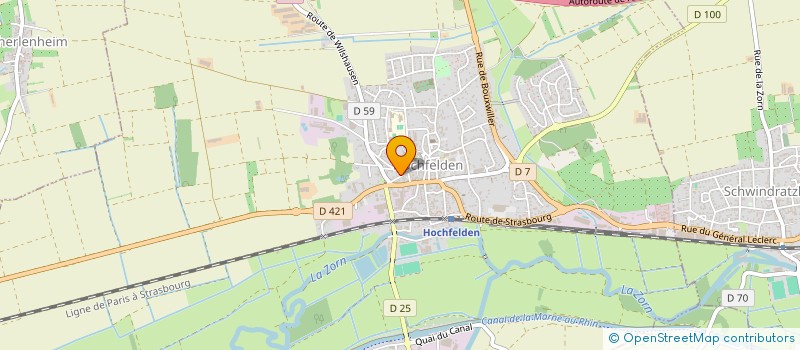 localisation de l'entreprise LA SQUADA  ALTECKENDORF