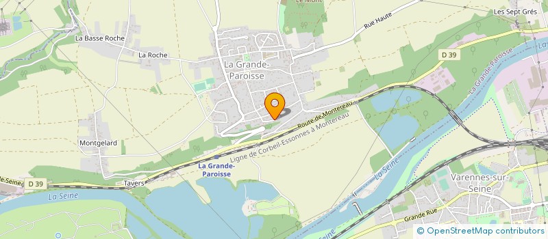 localisation de l'entreprise LA SQUADRA  LA GRANDE-PAROISSE