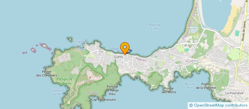 localisation de l'entreprise LA SQUADRA à HYERES
