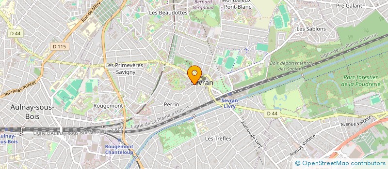 localisation de l'entreprise LA SQUADRA à SEVRAN