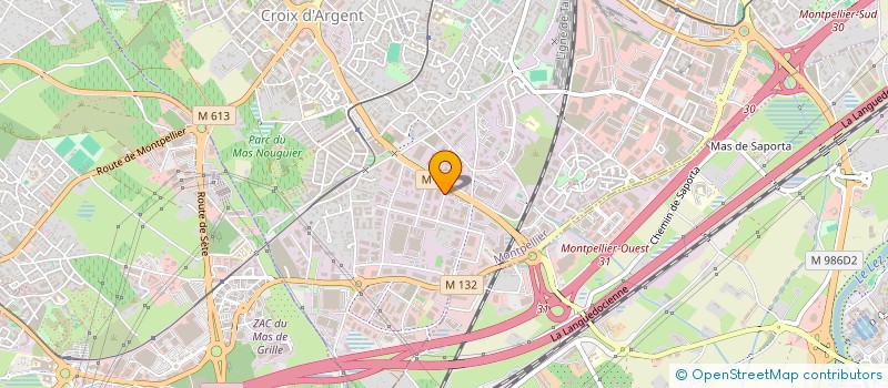 localisation de l'entreprise LA SQUADRA VELOCE à MONTPELLIER