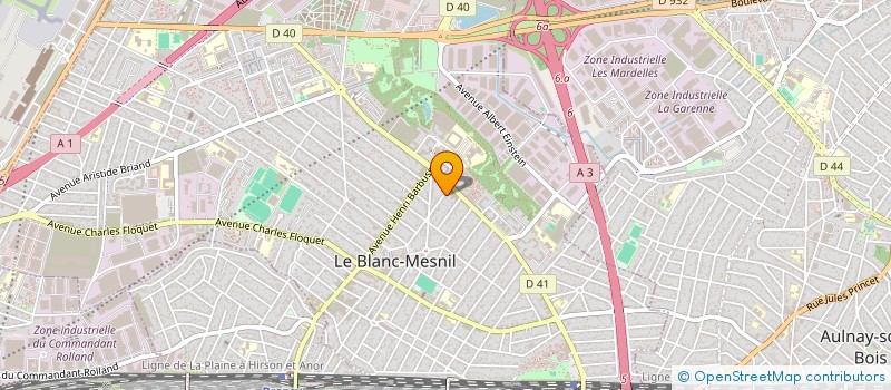 localisation de l'entreprise LA SQUADRA VELOCE à LE BLANC-MESNIL