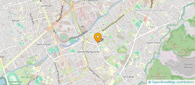localisation de l'entreprise LA SSEMA à MARSEILLE