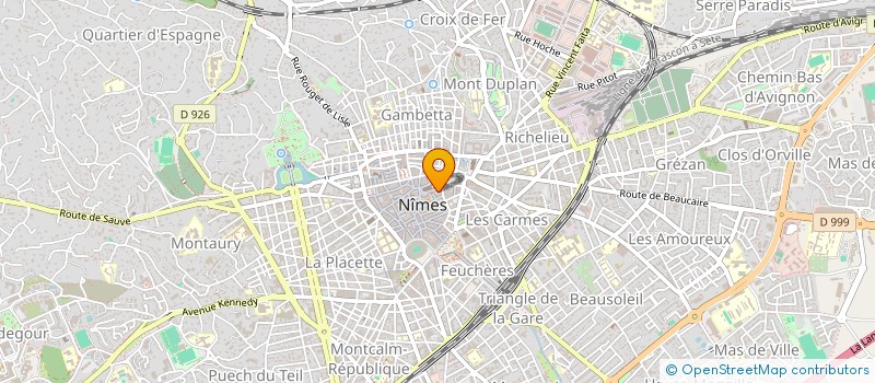 localisation de l'entreprise LA STALLA à NIMES