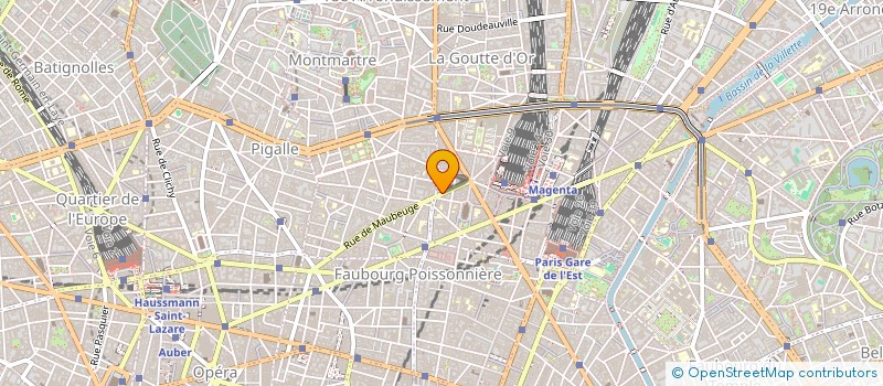 localisation de l'entreprise LA STATION  PARIS