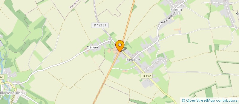 localisation de l'entreprise LA STATION  PIHEM