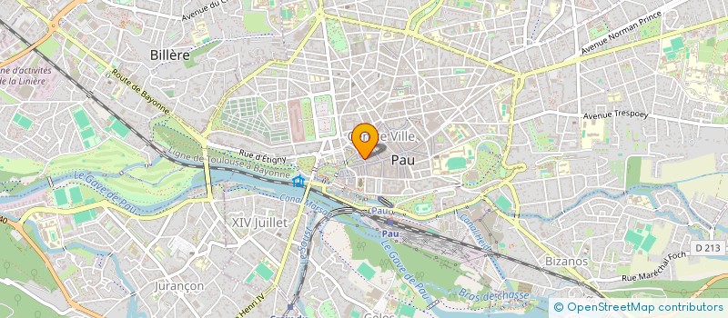 localisation de l'entreprise LA STATION DES ARTISTES à PAU