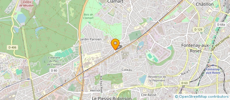 localisation de l'entreprise LA STATION DES GOURMANDS à CLAMART