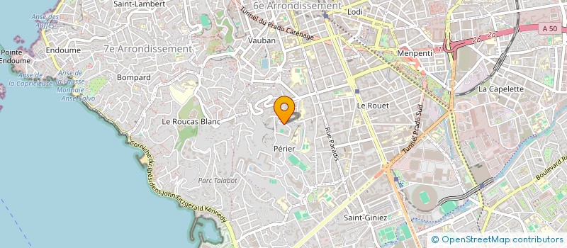 localisation de l'entreprise LA STATUE DE LA LAICITE à MARSEILLE