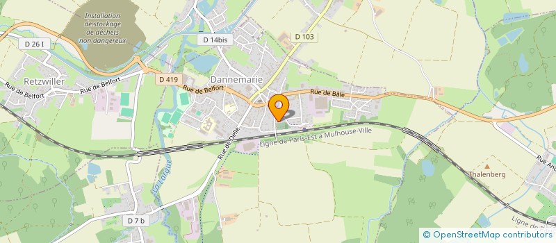 localisation de l'entreprise LA STAZIONE  BISEL