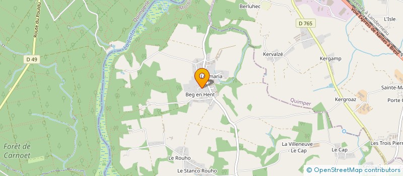 localisation de l'entreprise LA STEFAELLE  GUIDEL