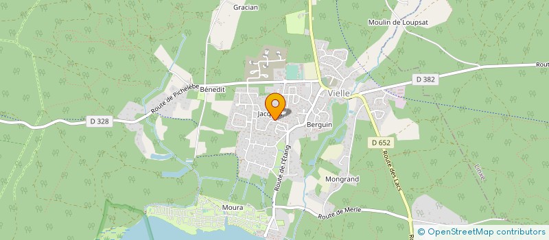 localisation de l'entreprise LA STEKA à VIELLE-SAINT-GIRONS