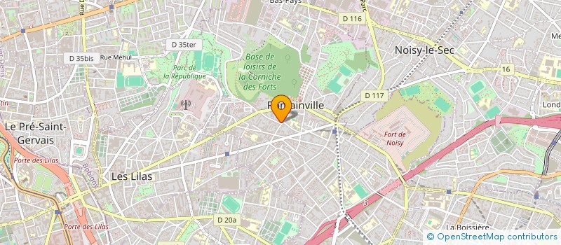 localisation de l'entreprise LA STEMPA CADIZ  ROMAINVILLE