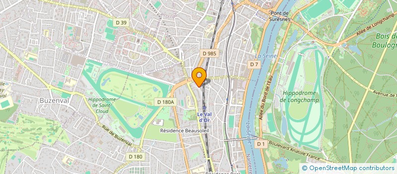 localisation de l'entreprise LA STEPHANOISE 1.0 à SAINT-CLOUD