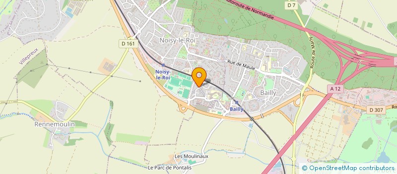 localisation de l'entreprise LA STEPHANOISE à NOISY-LE-ROI