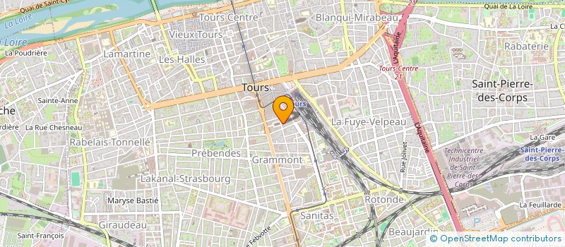 localisation de l'entreprise LA STEPHANOISE  TOURS