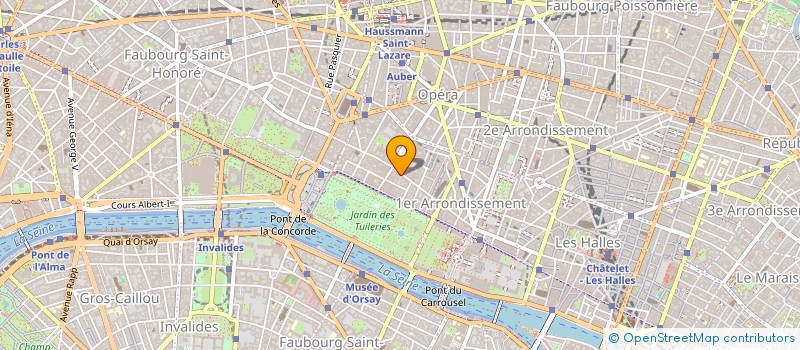 localisation de l'entreprise LA STEPPE ROUGE  PARIS