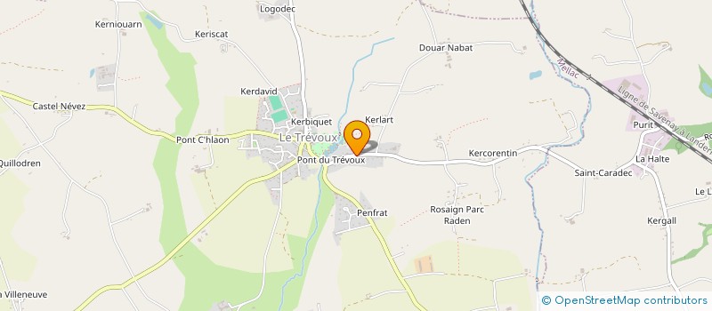 localisation de l'entreprise LA STOUTEN FAMILY  LE TREVOUX