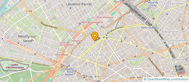 localisation de l'entreprise LA STRADA  PARIS