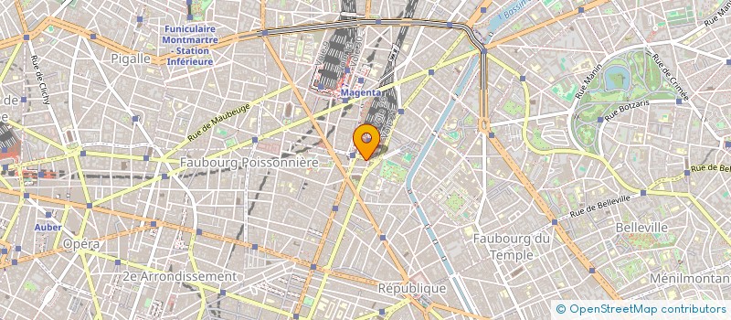 localisation de l'entreprise LA STRASBOURGEOISE  PARIS