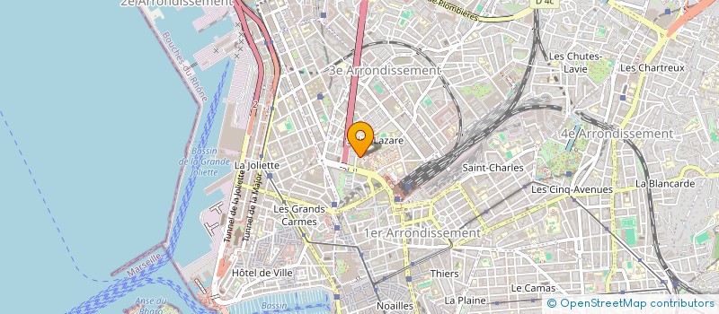 localisation de l'entreprise LA STREET SANS PROBLEME à MARSEILLE