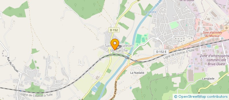 localisation de l'entreprise LA STREGA à SAINT-PANTALEON-DE-LARCHE