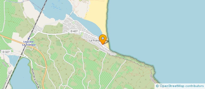 localisation de l'entreprise LA STREGHERIA à LEUCATE