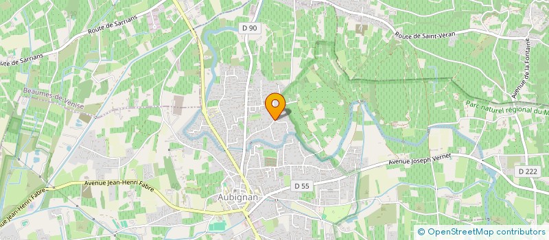 localisation de l'entreprise LA STRELITZIA  AUBIGNAN