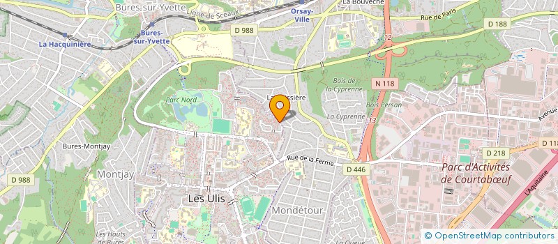 localisation de l'entreprise LA STRONG FAMILY à LES ULIS