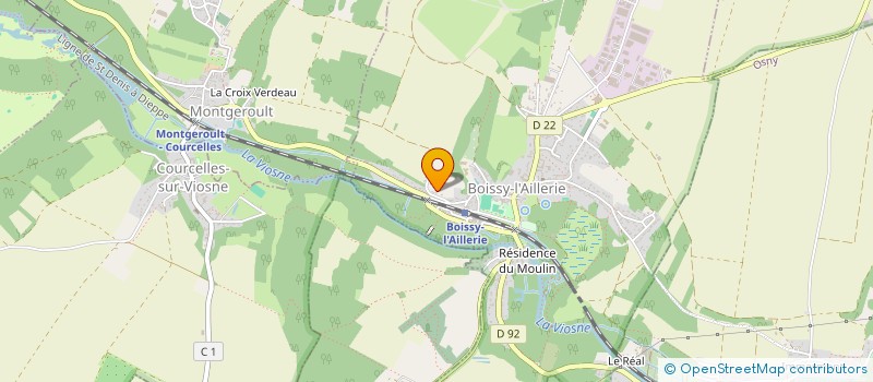 localisation de l'entreprise LA STRUCTURE  BOISSY-L'AILLERIE