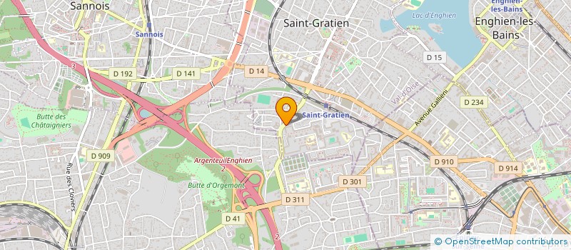 localisation de l'entreprise LA SUBSAHARIENNE à SAINT-GRATIEN