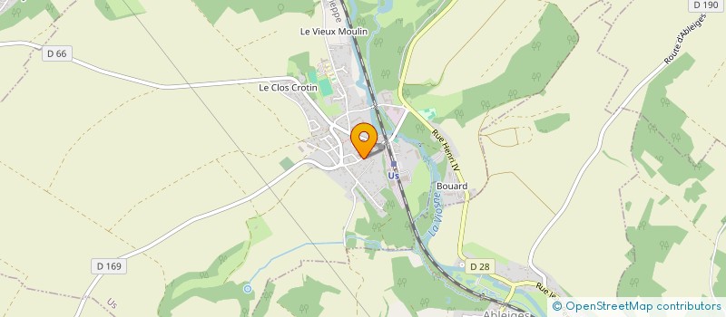 localisation de l'entreprise LA SUCRERIE  US