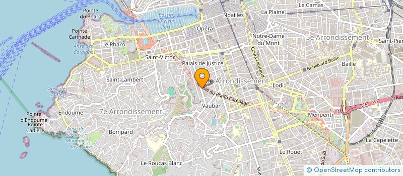 localisation de l'entreprise LA SUCRERIE  MARSEILLE