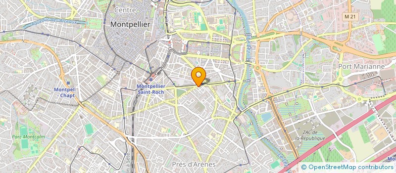 localisation de l'entreprise LA SUITE à MONTPELLIER