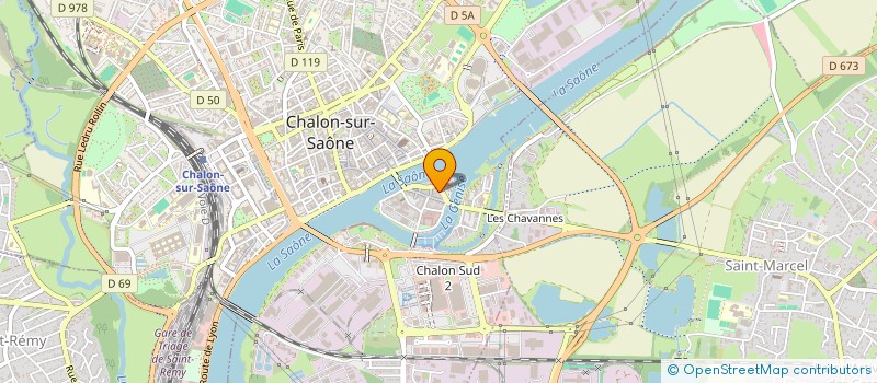 localisation de l'entreprise LA SUITE à CHALON-SUR-SAONE