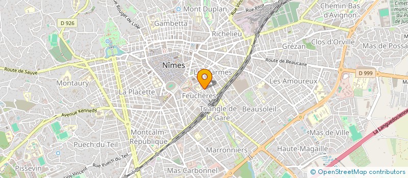 localisation de l'entreprise LA SUITE  NIMES