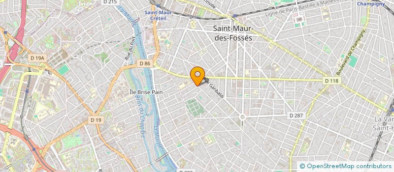 localisation de l'entreprise LA SUITE à SAINT-MAUR-DES-FOSSES