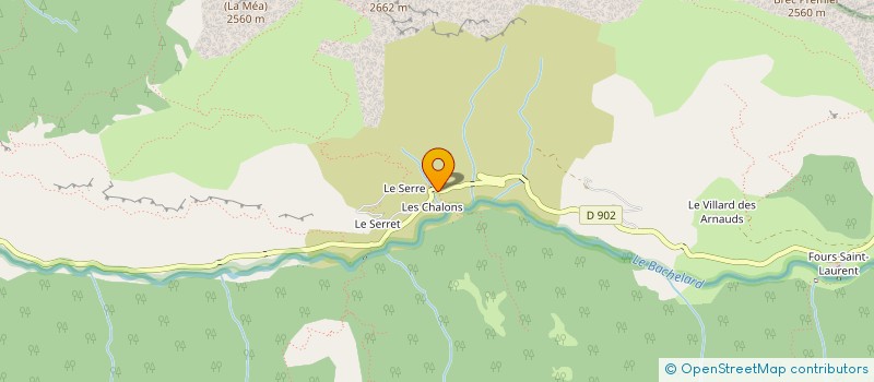localisation de l'entreprise LA SUITE à UVERNET-FOURS