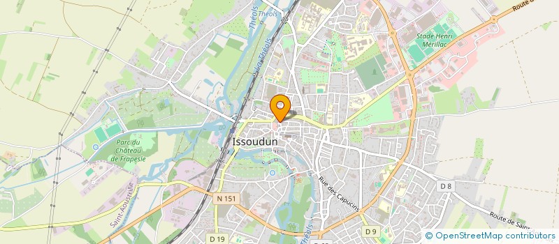localisation de l'entreprise LA SUITE à ISSOUDUN