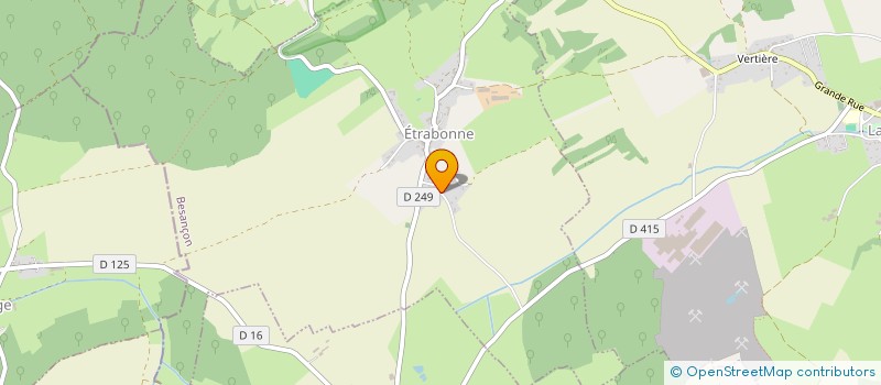 localisation de l'entreprise LA SUITE  ETRABONNE