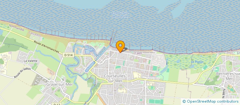 localisation de l'entreprise LA SUITE à COURSEULLES-SUR-MER