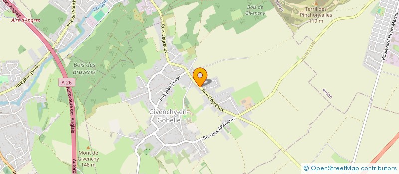 localisation de l'entreprise LA SUITE  GIVENCHY-EN-GOHELLE