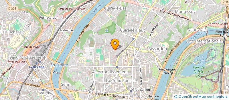 localisation de l'entreprise LA SUITE  LYON