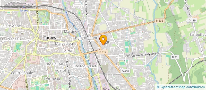 localisation de l'entreprise LA SUITE BY SOPHIE B  SEMEAC